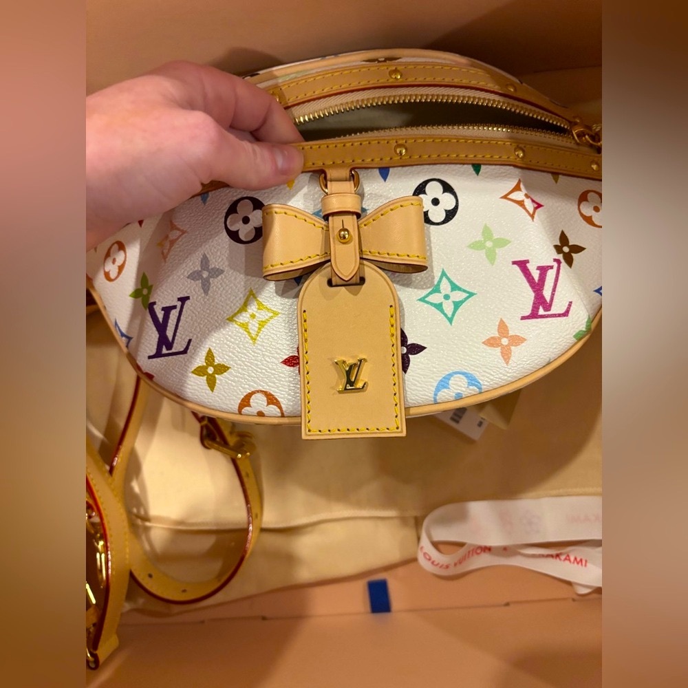 ***SOLD*** Louis Vuitton x Murakami 2025 Multicolor Monogram High Rise Bag- NWT - Picture 4 of 11